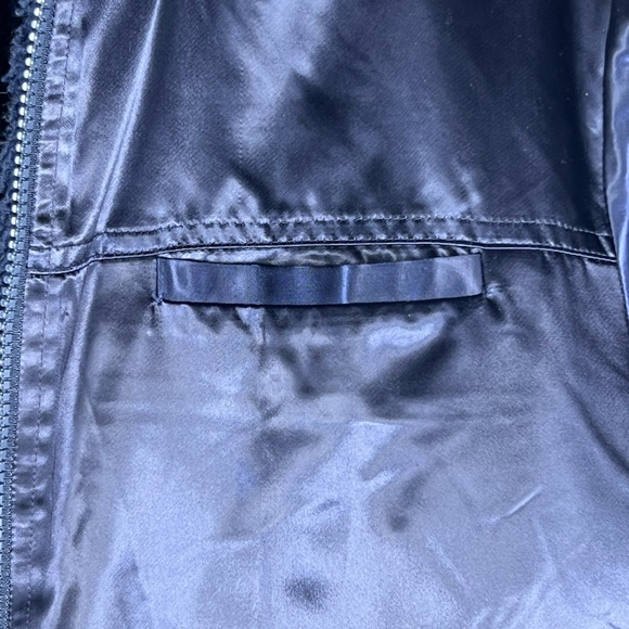 Women's Theory 2.0 IWG Reversible Bomber Jacket - Gorgeous! Navy Blue Sz S - Picture 5 of 7